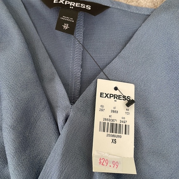 NWT express faux wrap silky cami - Picture 2 of 3